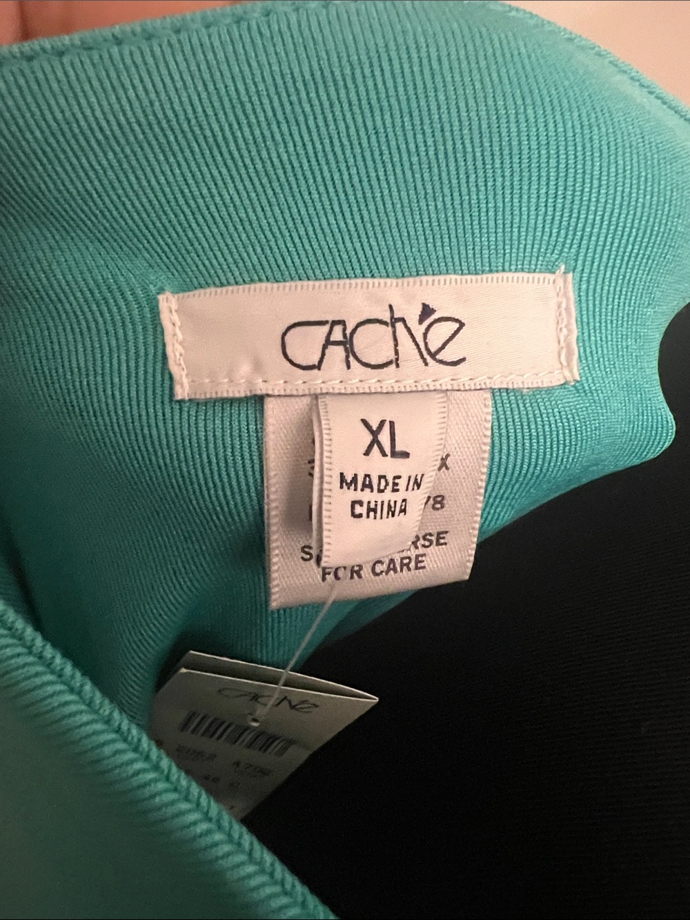 Cache Turquoise Square-Neck Tank Top - Picture 2 of 8
